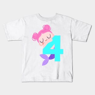 Mermaid Series: Number 1 Kids T-Shirt